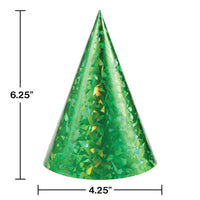 48ct Bulk Assorted Prismatic Party Hats
