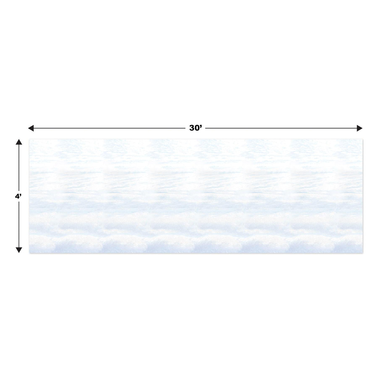 Christmas Snowscape Backdrop