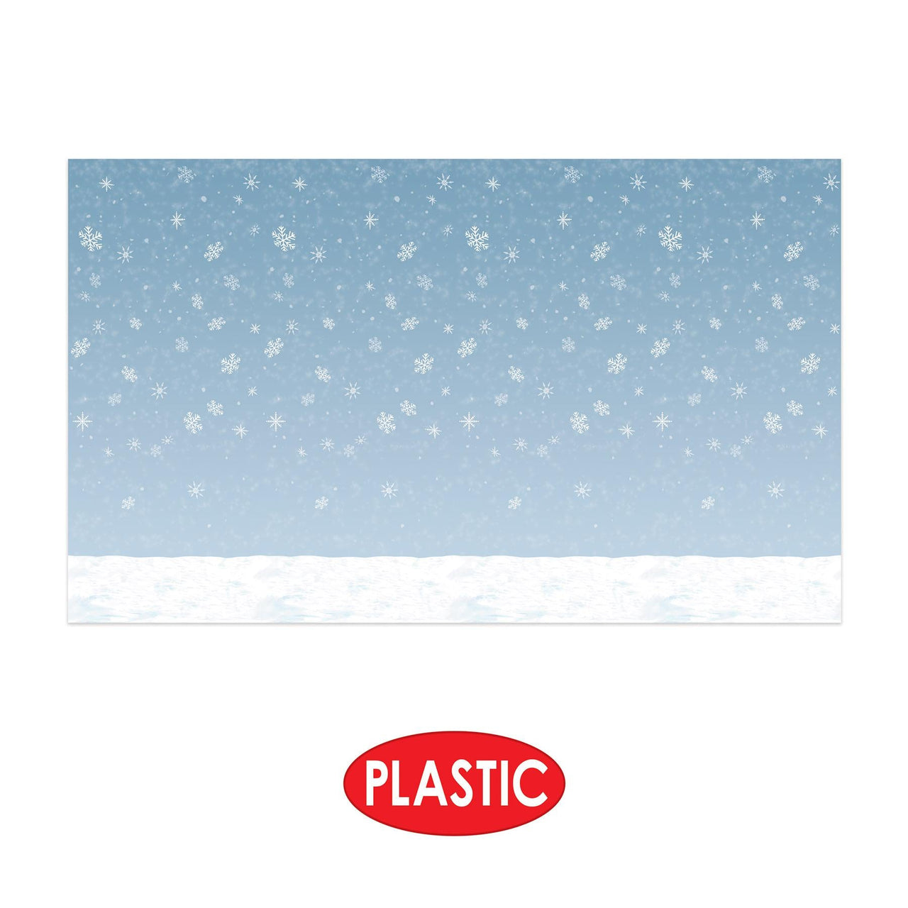 Christmas Winter Sky Backdrop (1/Package)