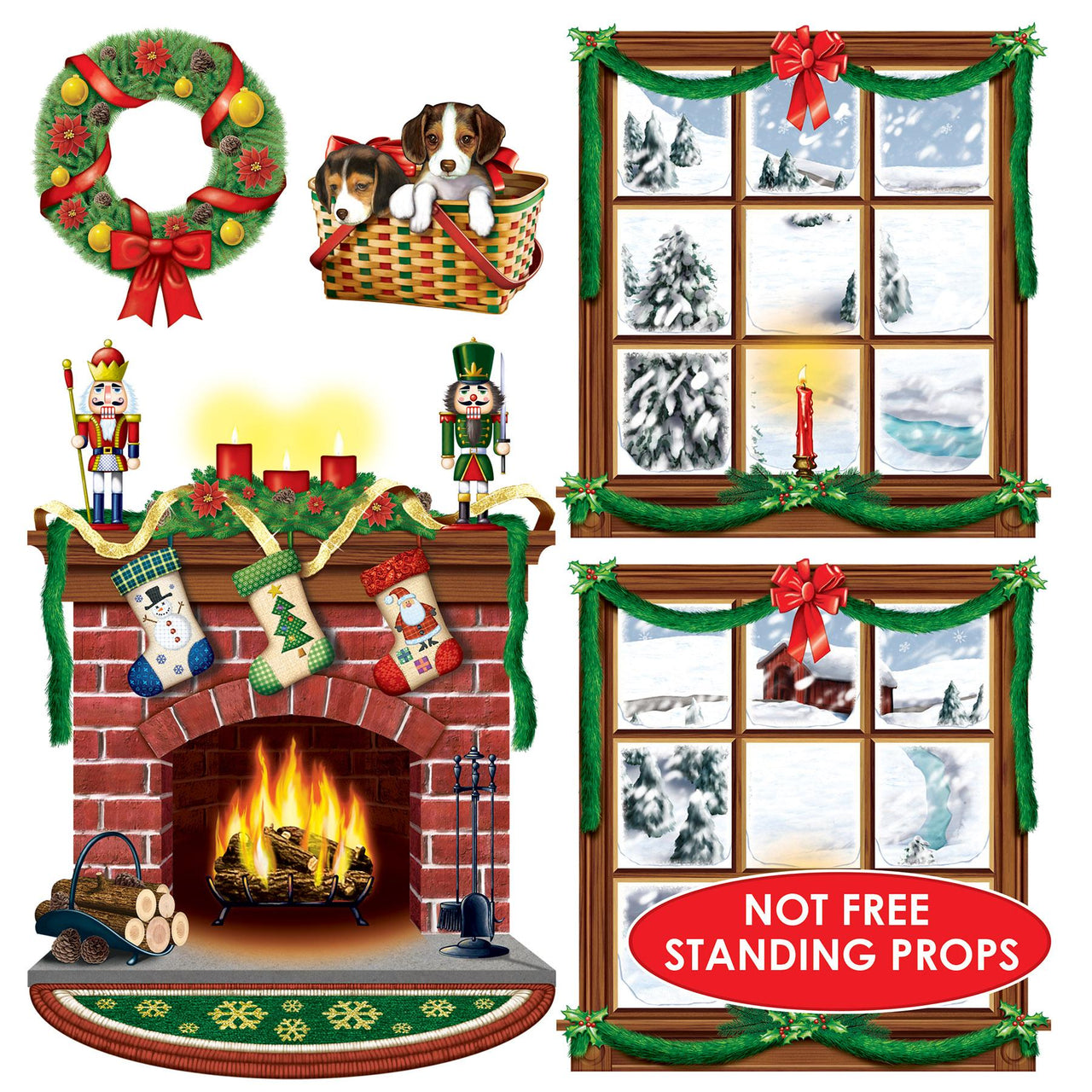 Bulk Christmas Indoor Decoration Prop (Case of 60) by Beistle