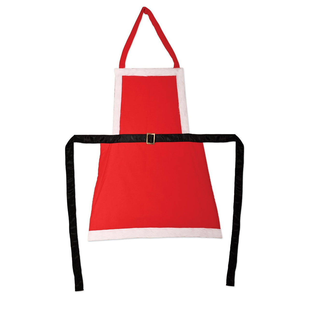 Christmas Mrs Claus Fabric Novelty Apron - Bulk 6 Pack