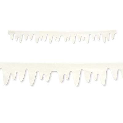 Christmas Fabric Icicle Decorations - Bulk/24 Icicles