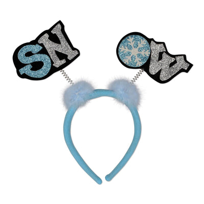 Christmas Glittered Snow Boppers - Bulk 12 Pack