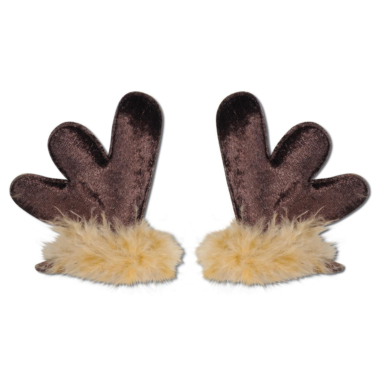 Christmas Antler Hair Clips - Bulk 12 Pack