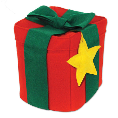 Felt Christmas Gift Hat - Bulk 6 Pack