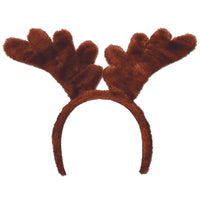 Christmas Soft-Touch Reindeer Antlers - Bulk/12 Antlers