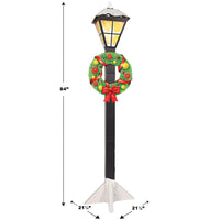 Beistle 3-D Christmas Lamppost Prop