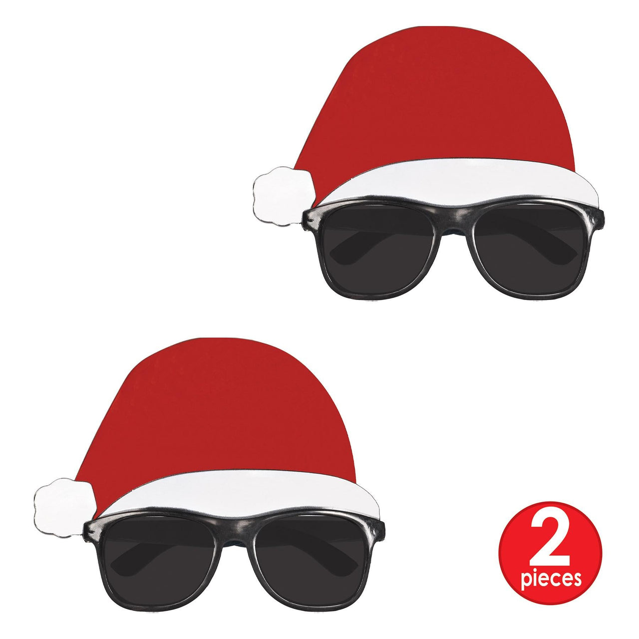 Bulk Santa Hat Glasses (6 Pkgs Per Case) by Beistle