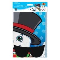 Beistle Pin The Nose On The Snowman Game