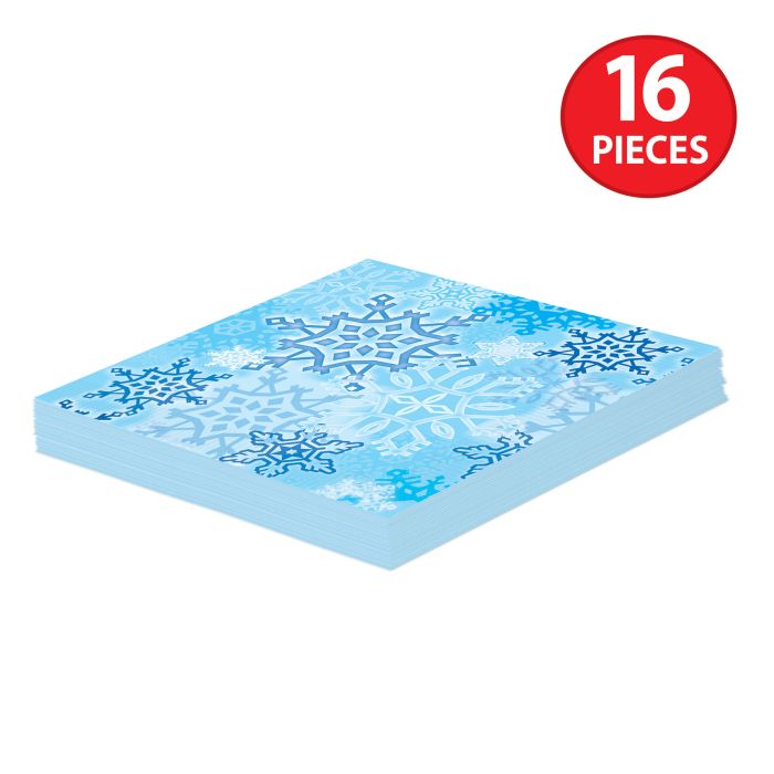 192 Pack Bulk Snowflake Paper Luncheon Napkins