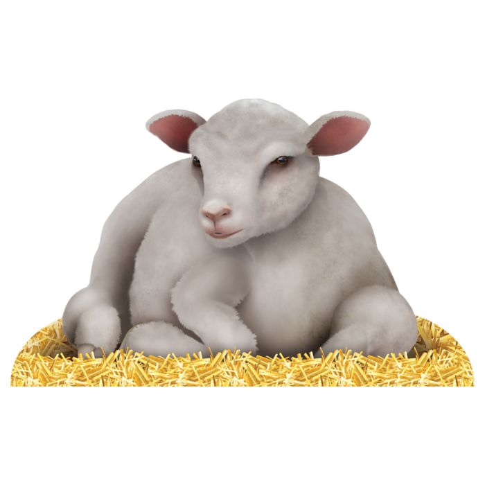 Nativity Scene Stand-Up Decorations (4-Pack)