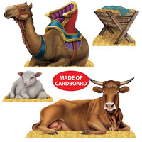 16 Pack Bulk Nativity Scene Stand-Ups