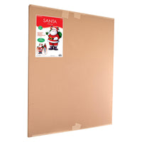 Beistle Santa Stand-Up - 67 inch x 45.25 inch Christmas Winter Decor - 3-D Prop