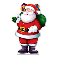 Santa Stand-Up Decoration - Bulk 4 Pack