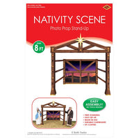 Nativity Scene Photo Prop Decoration Stand-Up