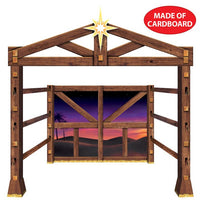 Nativity Scene Photo Prop Decoration Stand-Up