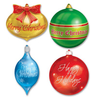 Christmas Ornament Cutouts - Bulk 48 Pack