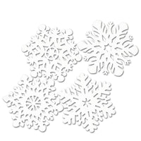 Christmas Packaged Snowflake Cutouts - Bulk 48 Pack