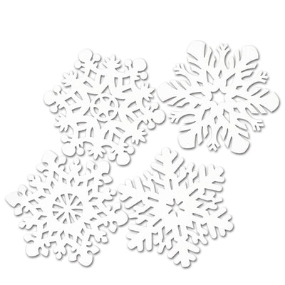 Christmas Packaged Snowflake Cutouts - Bulk 48 Pack