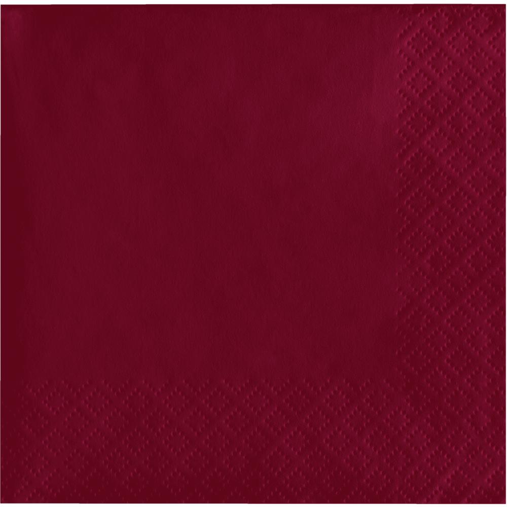 Burgundy Beverage Napkin 2Ply (200/Pkg)