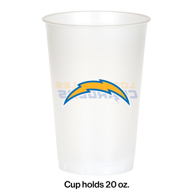 Los Angeles Chargers 49 Piece Party Pack for 8 Fans