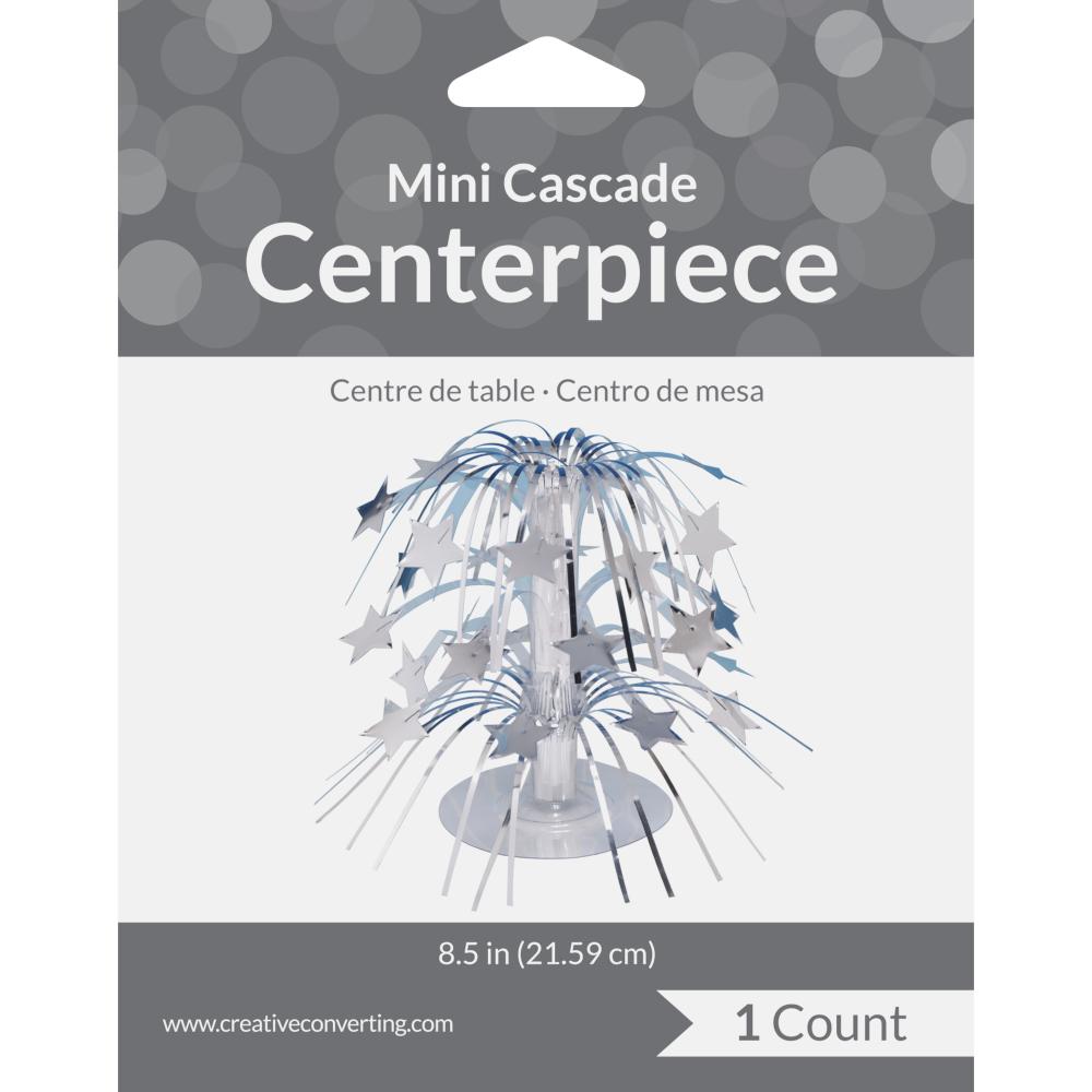 6ct Bulk Silver Foil Cascading Centerpieces