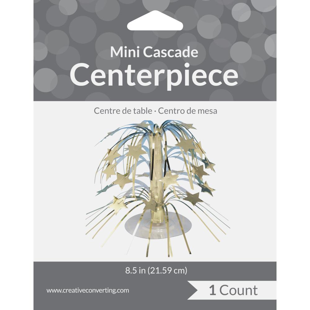 Gold Foil Cascading Centerpiece Party Decoration