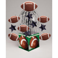 6ct Bulk Tailgate Rush Cascading Foil Centerpieces