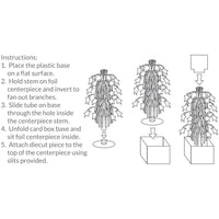 6ct Bulk Golf Centerpieces