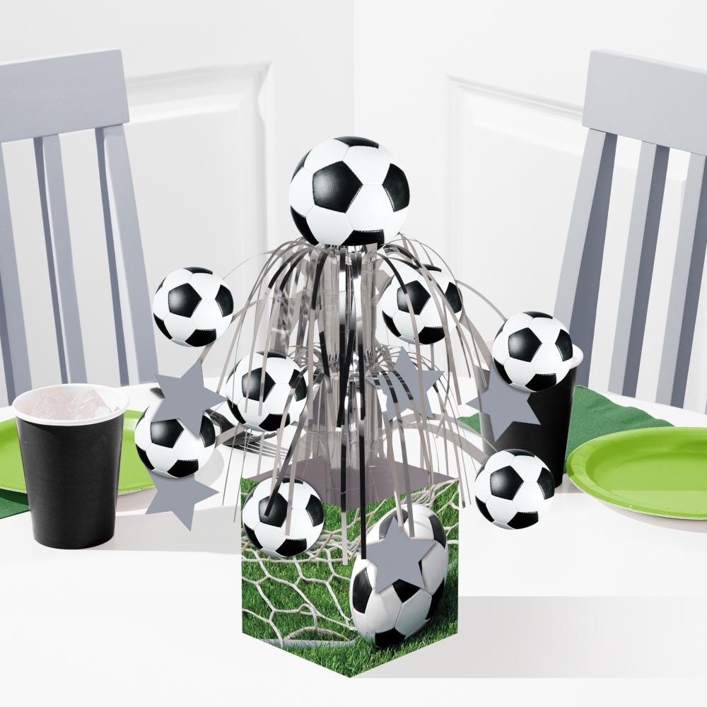 6ct Bulk Soccer Centerpieces