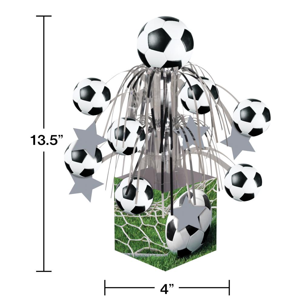 6ct Bulk Soccer Centerpieces