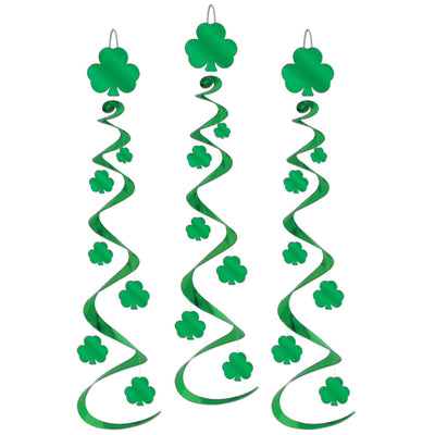 St. Patrick's Day Shamrock Whirls - Bulk/18 Whirls