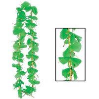 St. Patrick's Day Shamrock Party Lei - Bulk 12 Pack