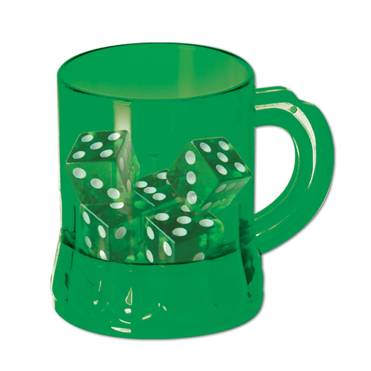 St Pat's Mug Shot with Dice Game - Bulk/72 Games