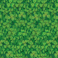 St. Patrick's Day Clover Field Backdrop - Bulk 6 Pack