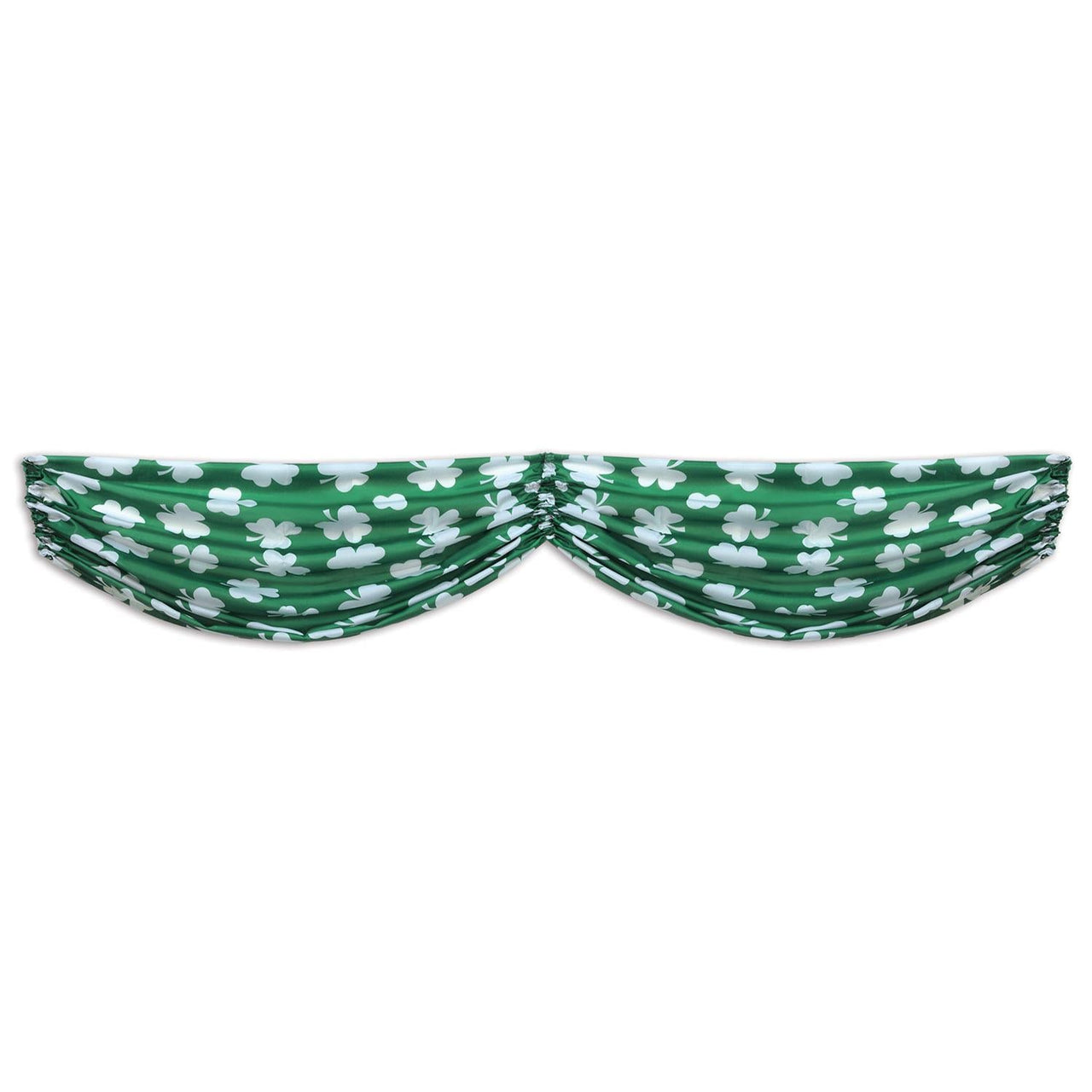 St. Patrick's Day Shamrocks Fabric Bunting - Bulk 6 Pack