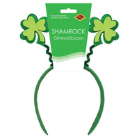 Glittered Shamrock Boppers
