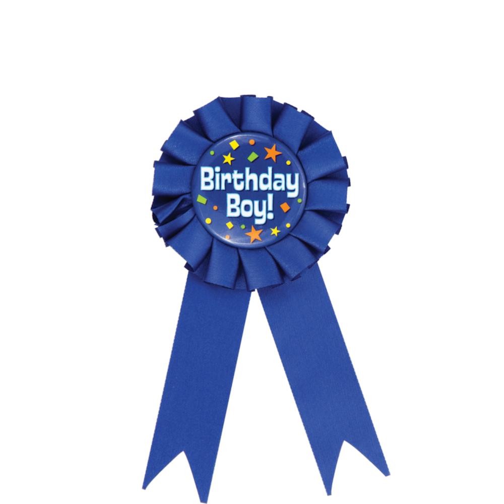 12ct Bulk Birthday Boy Award Ribbons