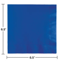 240 pc Bulk Cobalt Blue Value Friendly Luncheon Napkins