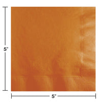 Pumpkin Spice Beverage Napkin 2Ply (50/Pkg)