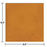 Pumpkin Spice Luncheon Napkin 2Ply (50/Pkg)