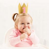 6ct Bulk 1st Birthday Girl Crowns