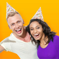 48ct Bulk Confetti Sprinkles Party Hats