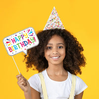 Confetti Sprinkles Party Hats, 8 ct Party Decoration