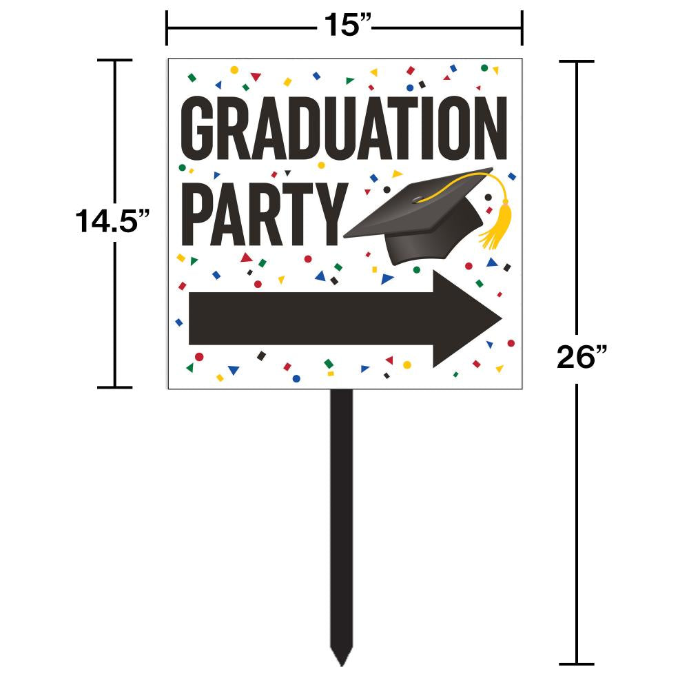 Graduation Yard Sign