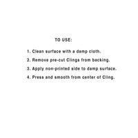 Bulk Christmas Irish-Mood Shamrock Clings (12 Sheets Per Case) by Beistle