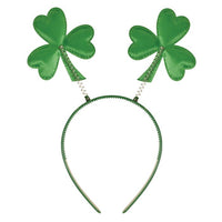 12 Pack Bulk Sequined Shamrock Boppers