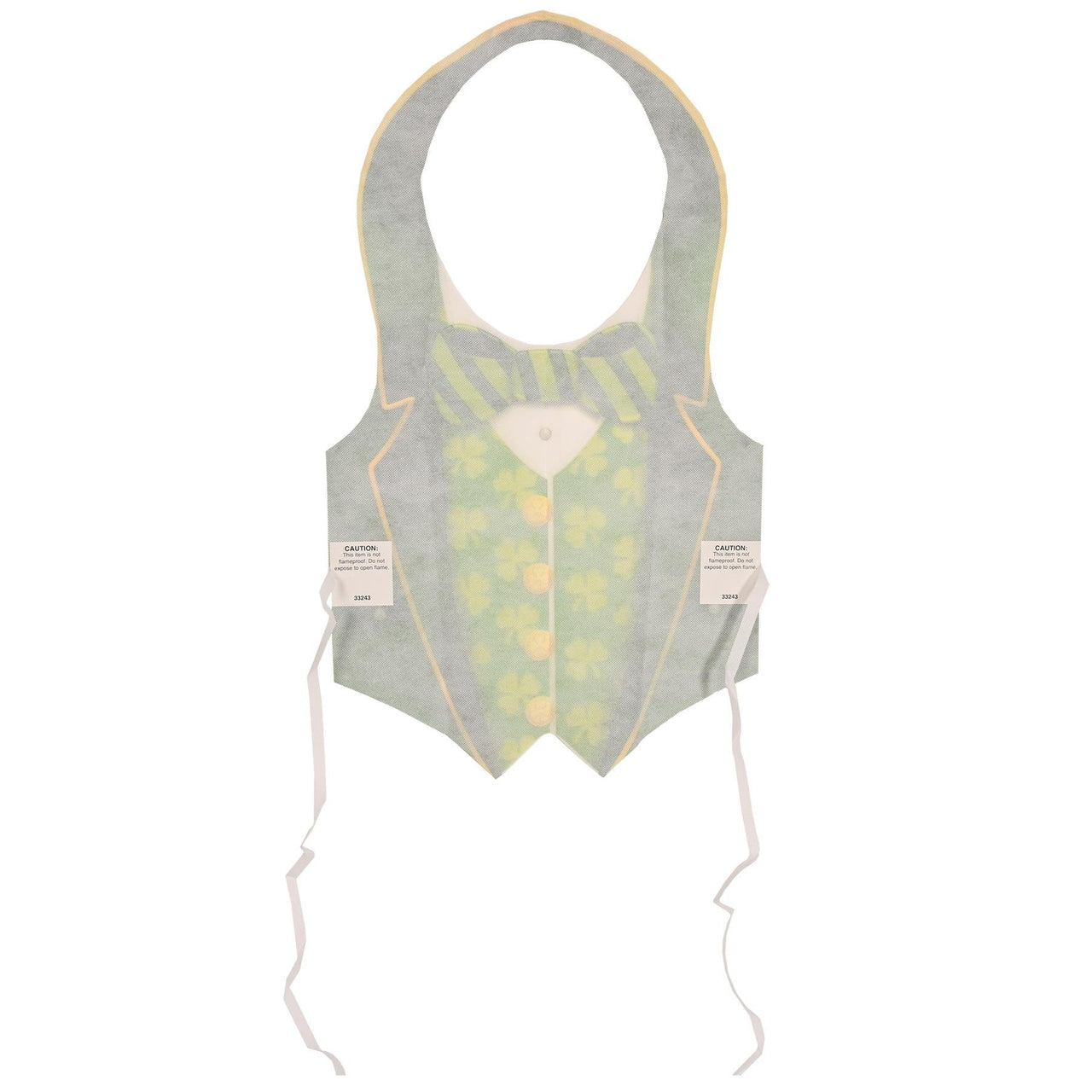 Plastic St Patrick Vest