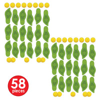 Bulk Leprechaun Footprints & Coins PNP (12 Pkgs Per Case) by Beistle