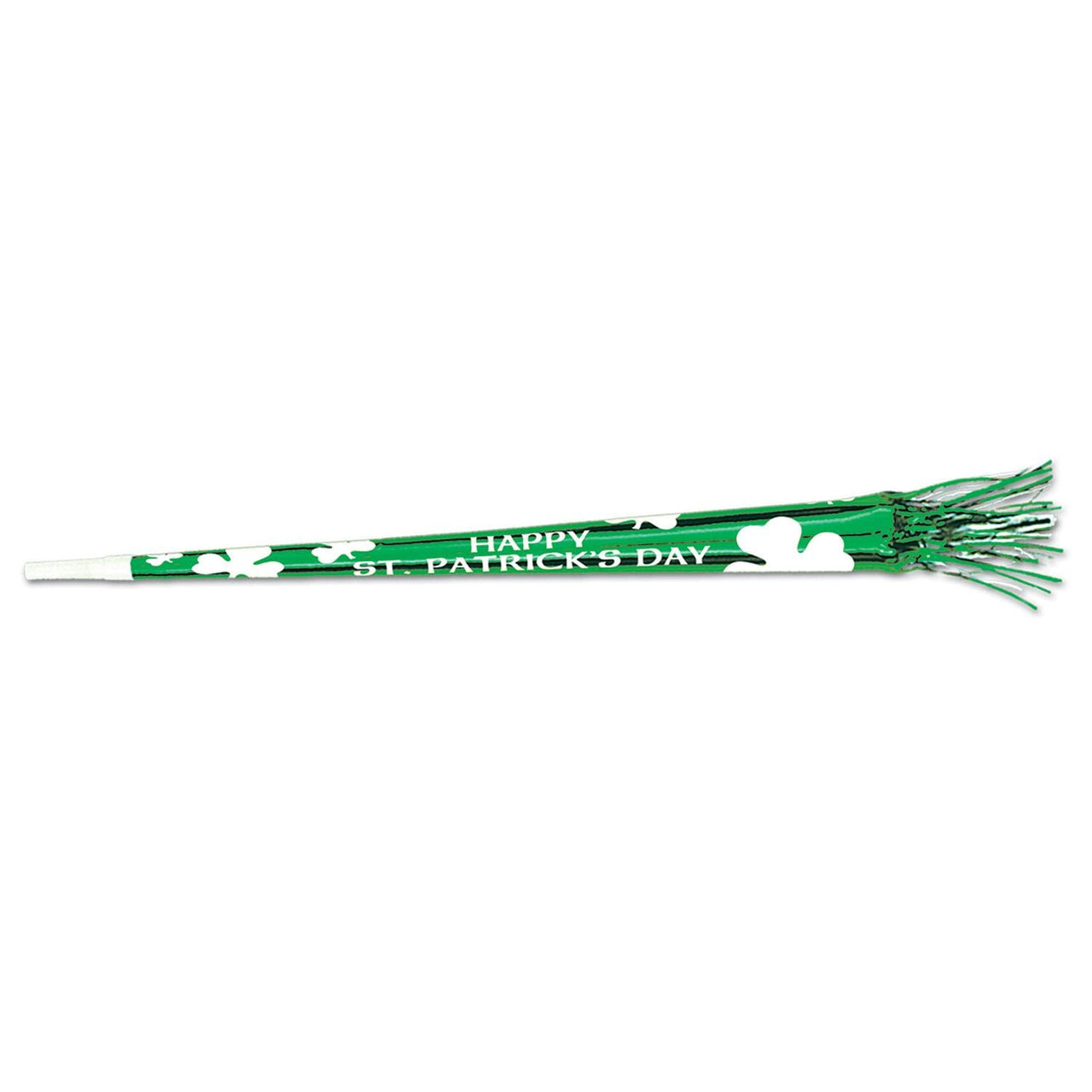 St Patrick Tasseled Trumpets - Bulk/25 Confetti Bursts